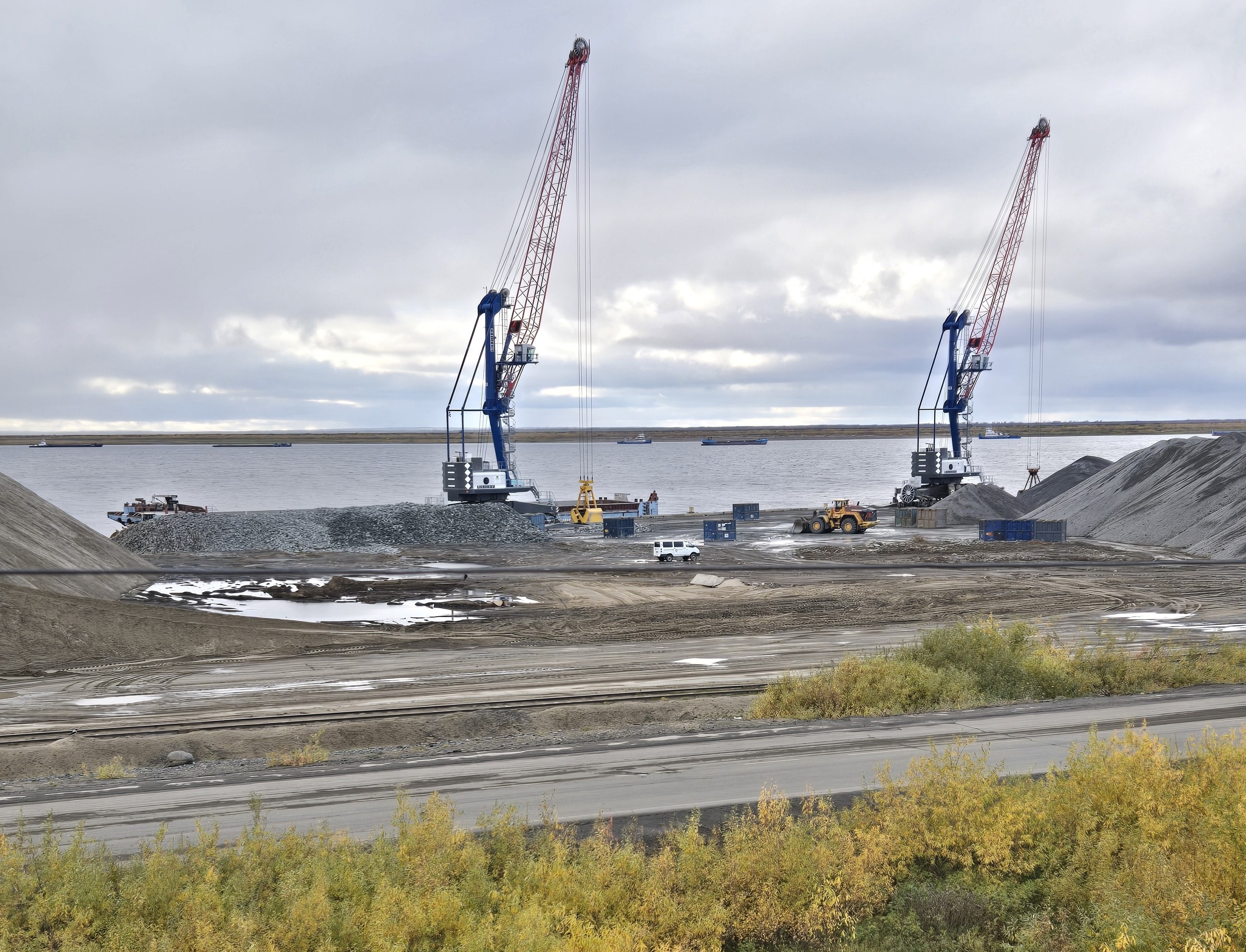 Постоянные рейды на акватории морского порта Дудинка